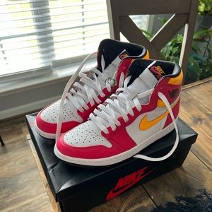 Jordan 1 Fusion red